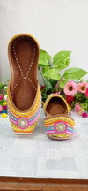 Wedding Wear Embroidered 3 Punjabi Jutti
